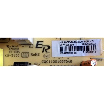 FUENTE DE PODER PARA TV RCA / NUMERO DE PARTE RE4650R24001 / AE0050321 / ER996P-B / CQC11001057548 /  / PANEL ST4761B01-5-12V / MODELOS LED48G45RQ / LRK50G45RQ / LED50B45RQ 5407-LE50B45-A1 / LED50B45RQ / SLD50A45RQ / SLD55A55RQ / SLD58G45RQ  - Imagen 5